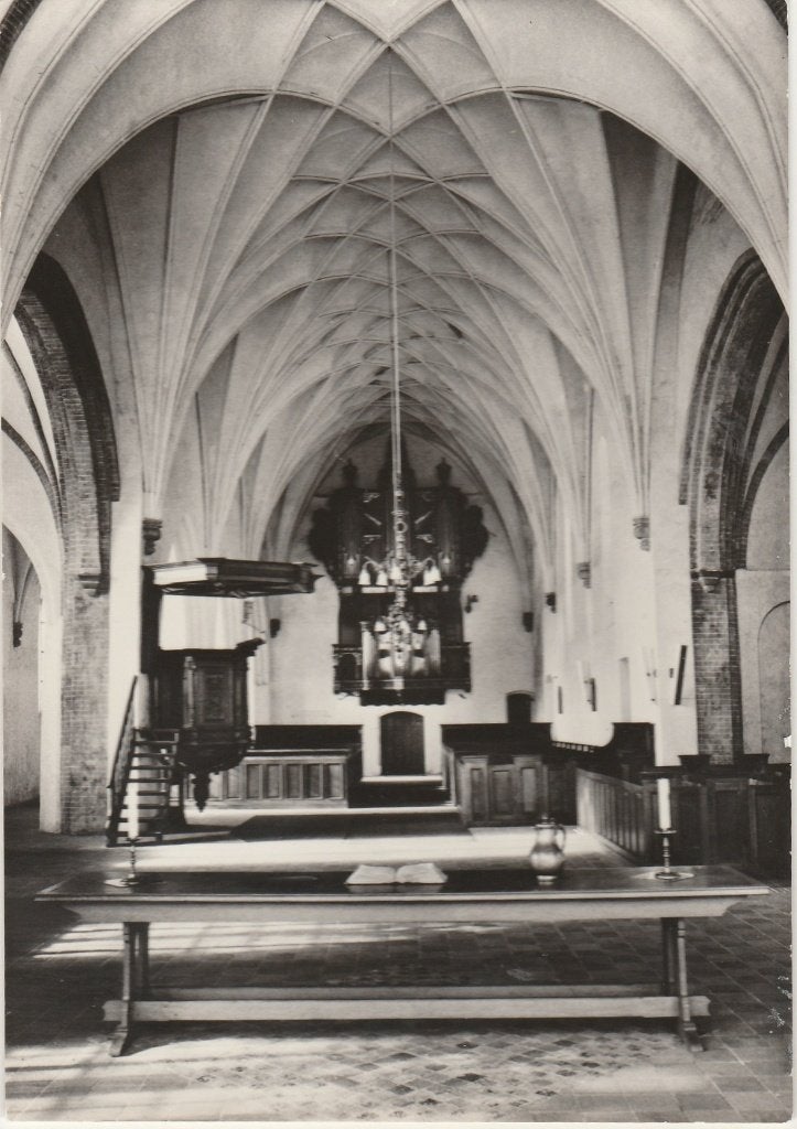 LOPPERSUM Ned. Herv. Kerk Interieur gr.f., Verzenden, 1960 tot 1980, Ongelopen, Groningen