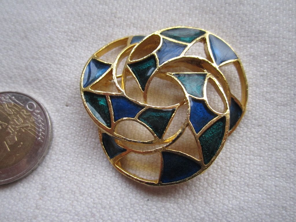 35.  Schitterende oude broche, Ophalen, Overige materialen, Broche