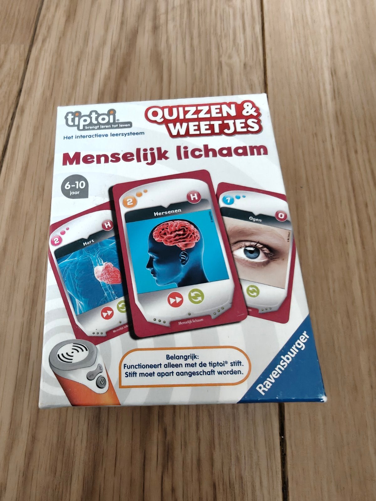 Tiptoi Quizzen & Weetjes: Menselijk Lichaam (6-10 jaar), Ophalen of Verzenden