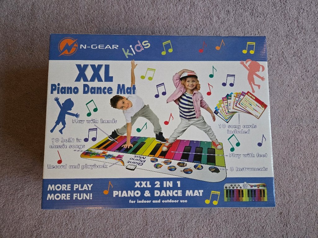 N-Gear piano dansmat XXL, Ophalen, Zo goed als nieuw