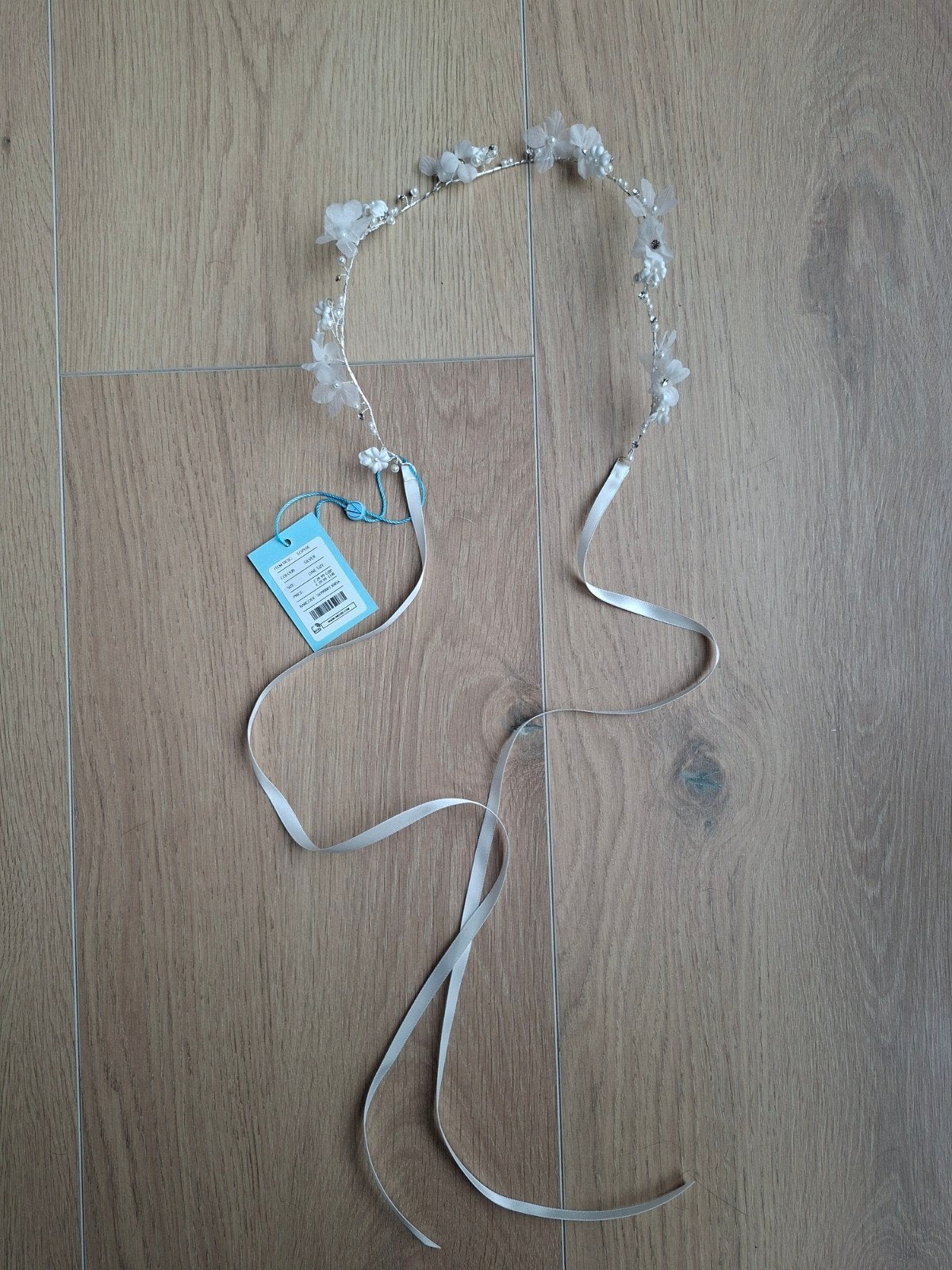 Haarsieraad bloemen en diamanten, Ophalen of Verzenden, Nieuw, Accessoires