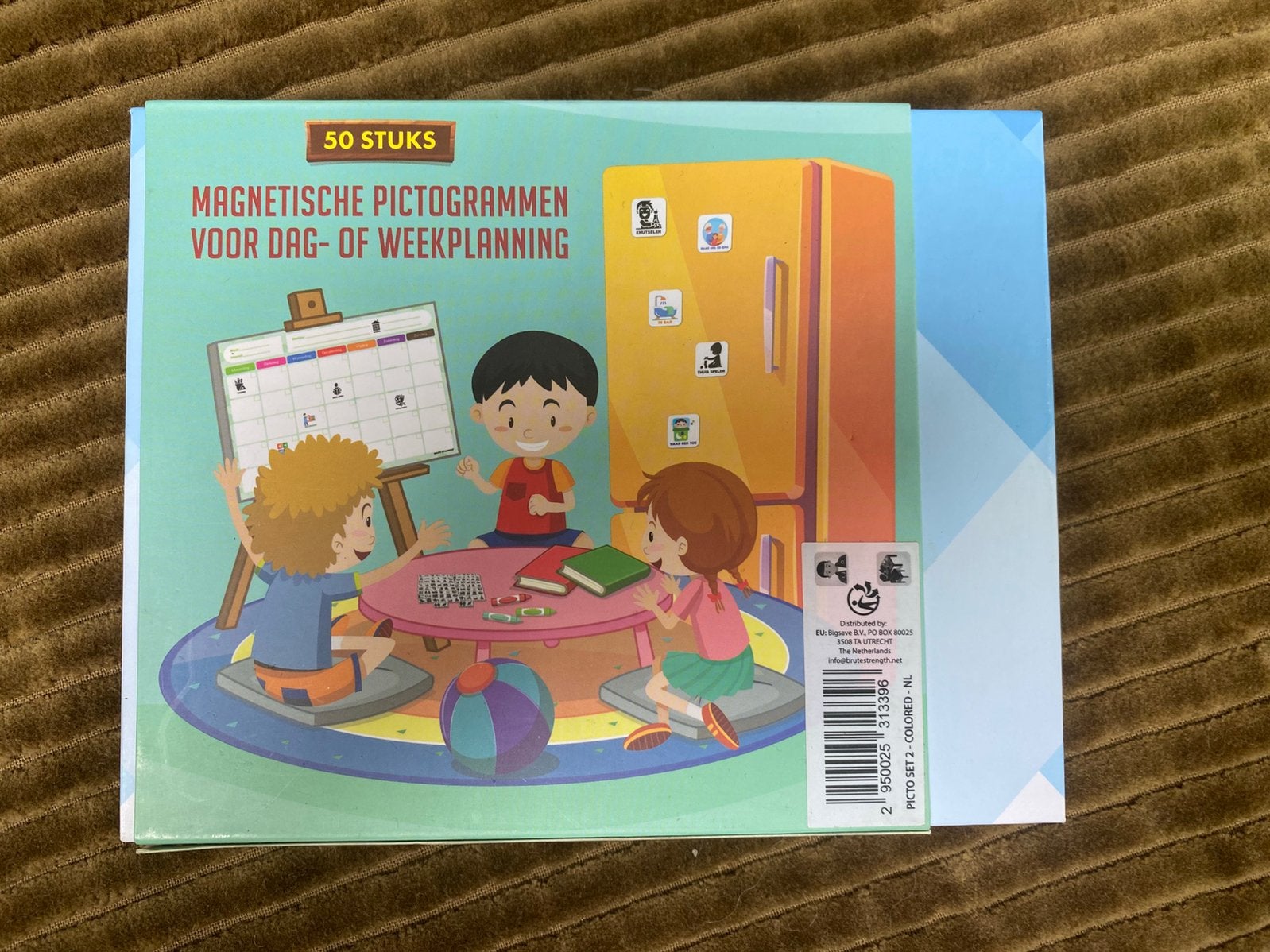 Magneten met pictogrammen, Ophalen of Verzenden, Zo goed als nieuw, Magneetbord
