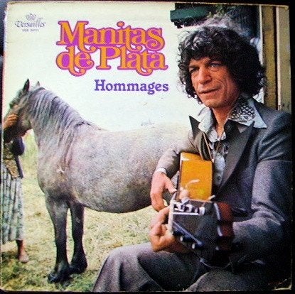 LP - Manitas De Plata ‎– Hommages, LP, Gebruikt, Ophalen of Verzenden, 12 inch