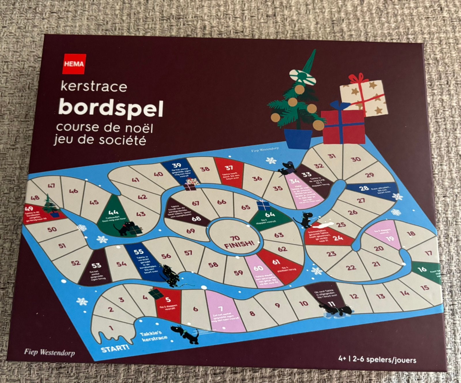 Takkie kerst spel, Ophalen of Verzenden, Zo goed als nieuw