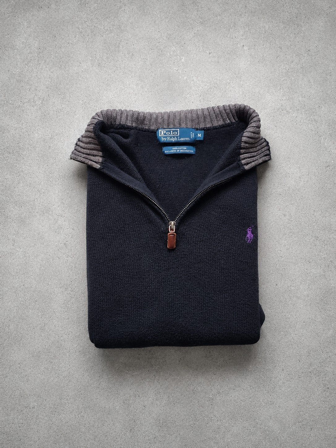 Polo Ralph Lauren Quarter Zip | Heren | Zwart | M, Maat 48/50 (M), Zwart, Ophalen of Verzenden, Polo Ralph Lauren