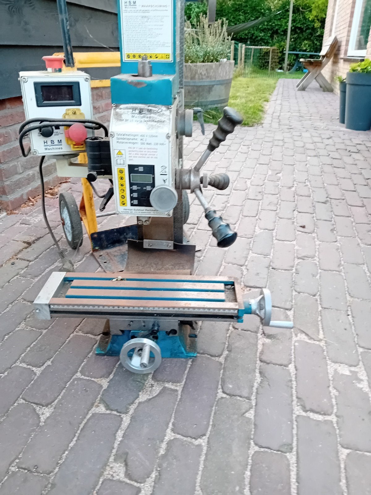 HBM BF 16 Vario Freesmachine - Compact en Krachtig, Ophalen, Gebruikt, Overige soorten, HBM Machines