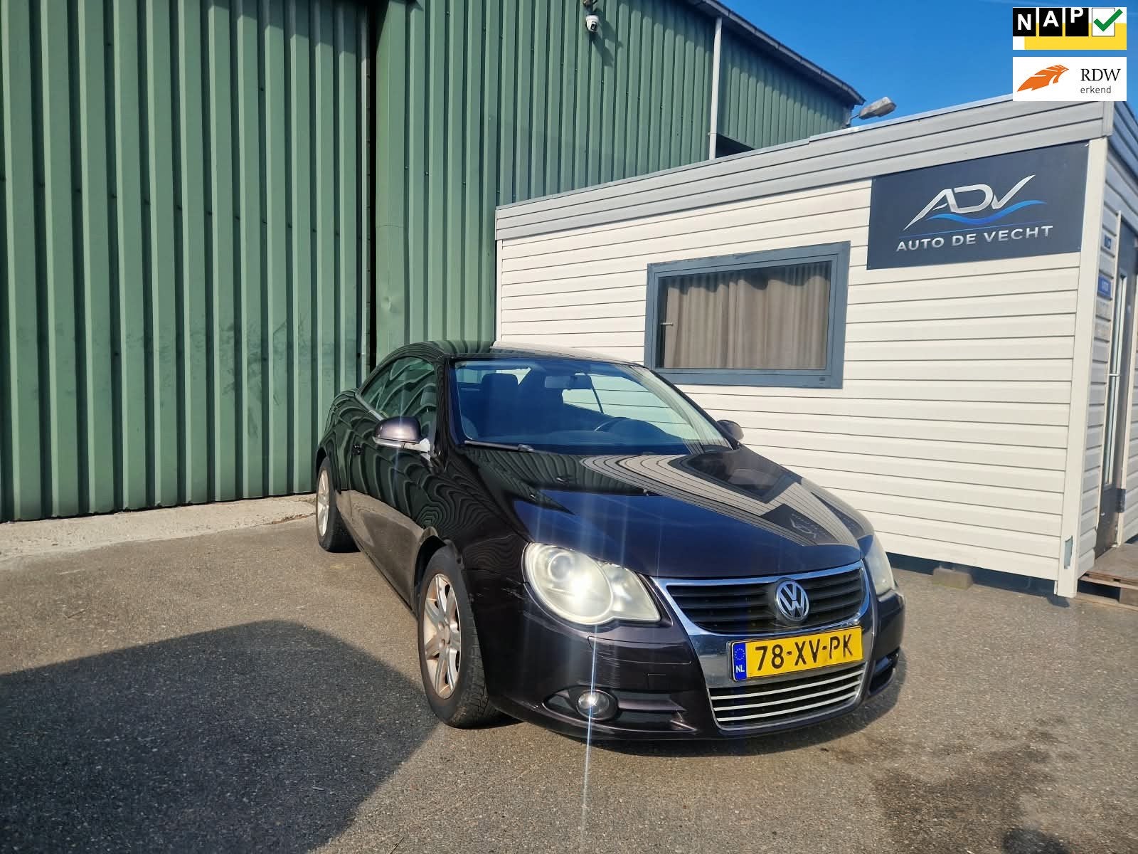 Volkswagen Eos 2.0-16v FSI - INRUILKOOPJE! LEES TEKST, Voorwielaandrijving, Gebruikt, 4 cilinders, 4 stoelen