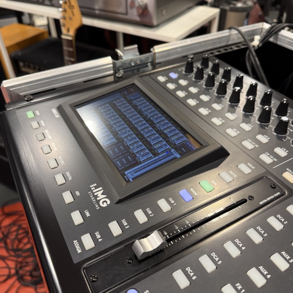 IMG Stageline DMIX-20 Digitale mixer in zeer nette staat, Flex Ltd., Zo goed als nieuw, https://flex.com/contact-us, Nobelstraat 10, 5807 GA Oostrum LB, Limburg, Nederland