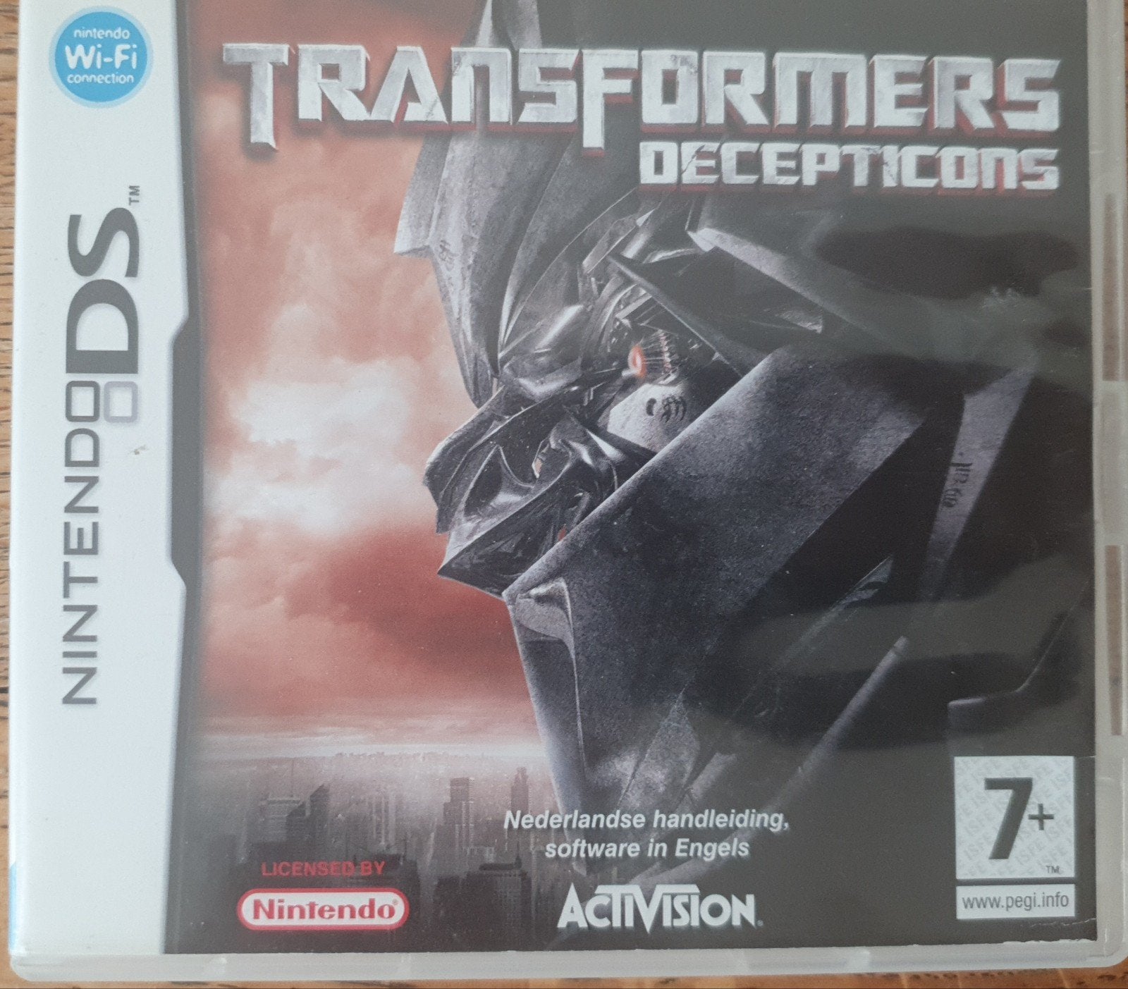 Transformers decepticond, Spelcomputers en Games, Games | Nintendo DS, Avontuur en Actie, 1 speler, Ophalen of Verzenden, Zo goed als nieuw
