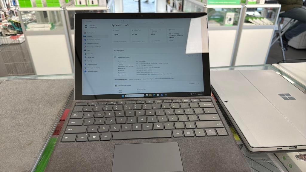 Microsoft Surface Pro 7 + 16gb/256gb (deze week 250€), Ophalen, Zo goed als nieuw, 13 inch, 2 tot 3 Ghz