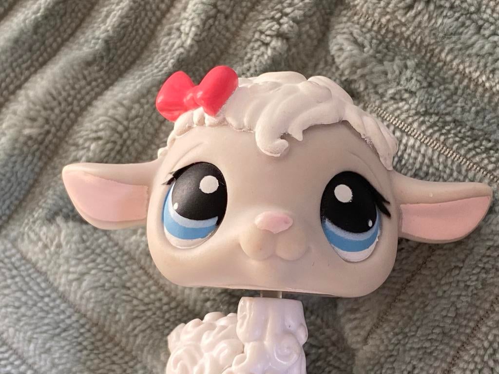 Littlest petshop LPS lammetje #376, Ophalen of Verzenden, Zo goed als nieuw