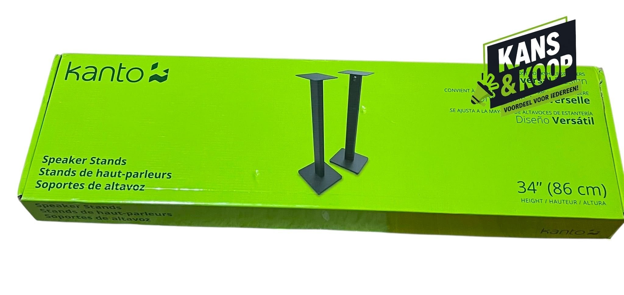 ​Kanto Luidspreker Standaards / Speaker Stands (86 cm / 34"), Ophalen of Verzenden, Zo goed als nieuw