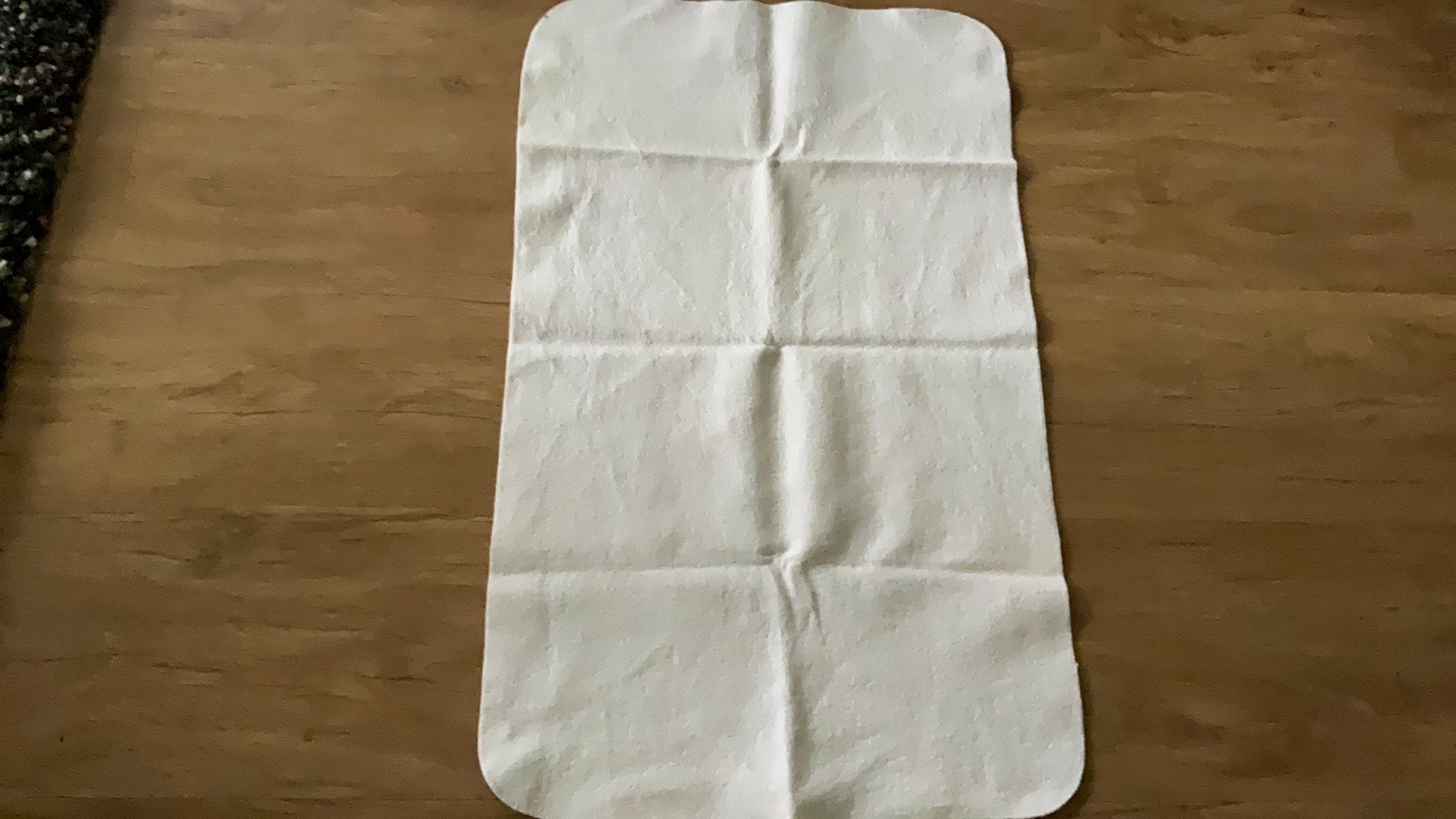 Molton onderlegger,matrasbeschermer voor kinderbedje, Ophalen, Zo goed als nieuw, Wit, Jongetje of Meisje