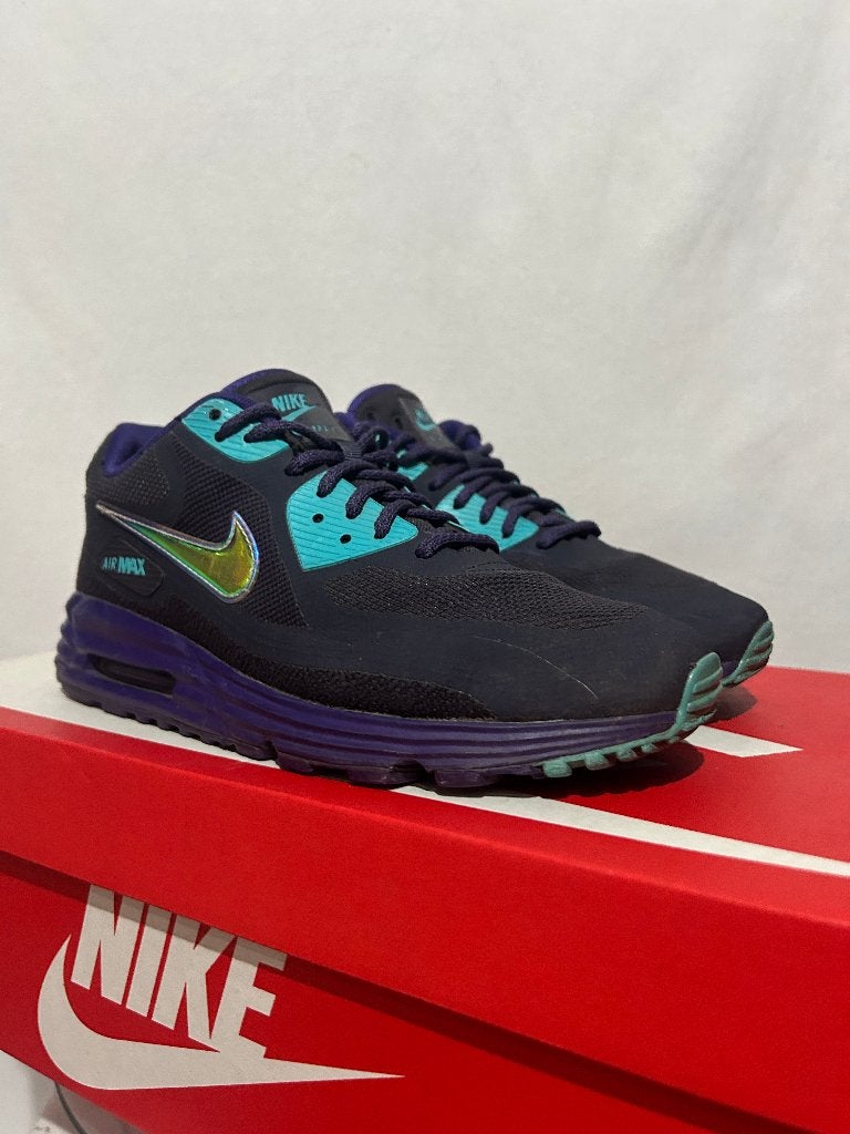 ALS NIEUW! Maat 40,5 - Nike Air Max Lunar 90 C3.0 Iridescent, Overige kleuren, Verzenden, Nike, Nike