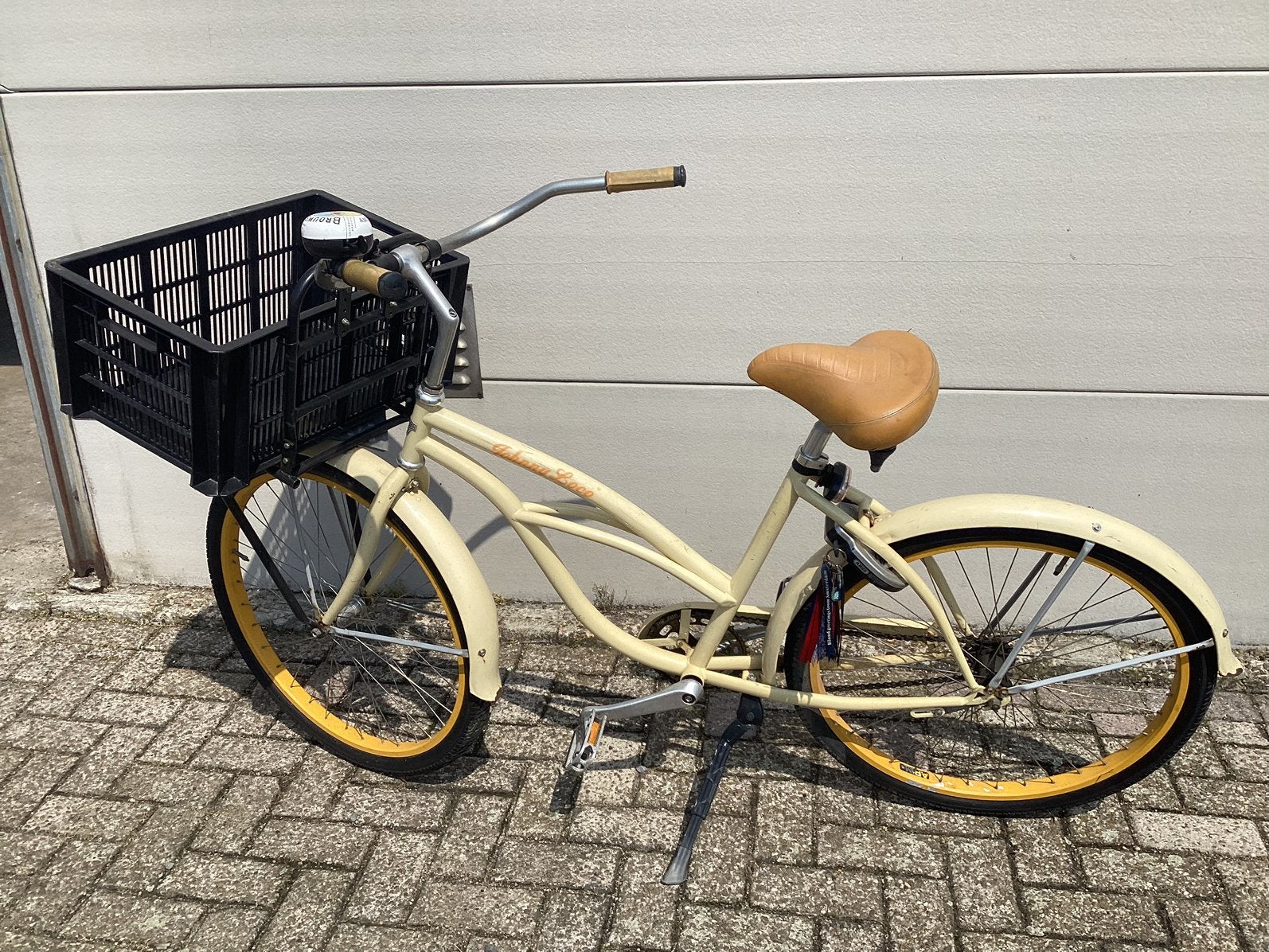 Johnny Loco fiets, Ophalen, Terugtraprem, Gebruikt, Staal