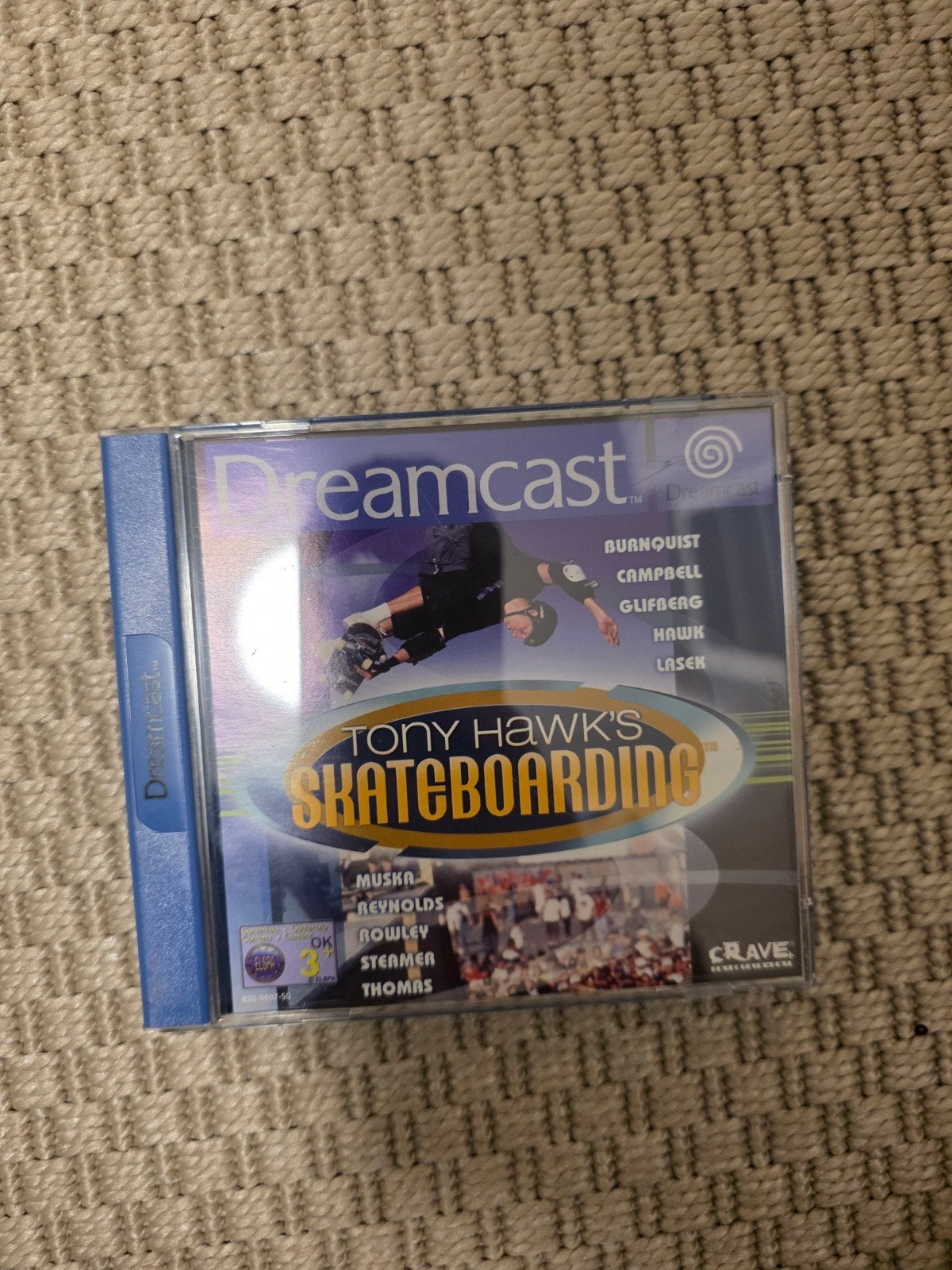 Tony Hawk's Skateboarding - Sega Dreamcast, Spelcomputers en Games, Ophalen of Verzenden, Zo goed als nieuw, Zonder controller