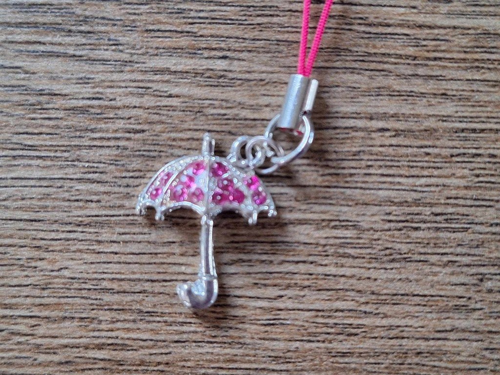 Telefoonhanger : Paraplu !! 1, Info@keycharms.nl, Nieuw, Medemblik, Telefoonhanger of Accessoire