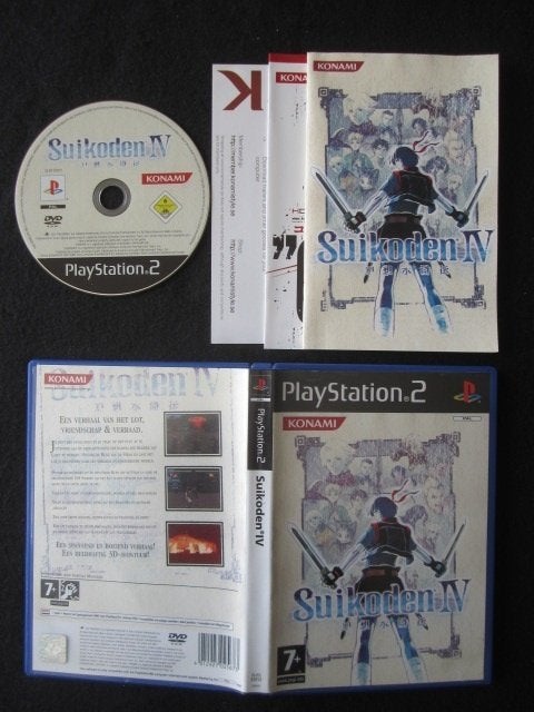 PS2 - Suikoden 4 IV - Playstation 2, Spelcomputers en Games, Games | Sony PlayStation 2, Zo goed als nieuw, Role Playing Game (Rpg)
