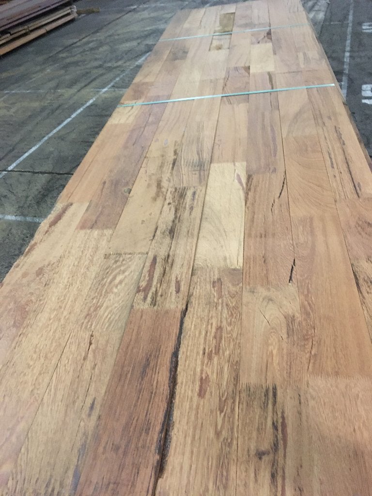 balken–onderregels–kozijnhout-Hardhout/Sapupira-95x120mm, Ophalen, Nieuw, Hardhout, 250 cm of meer