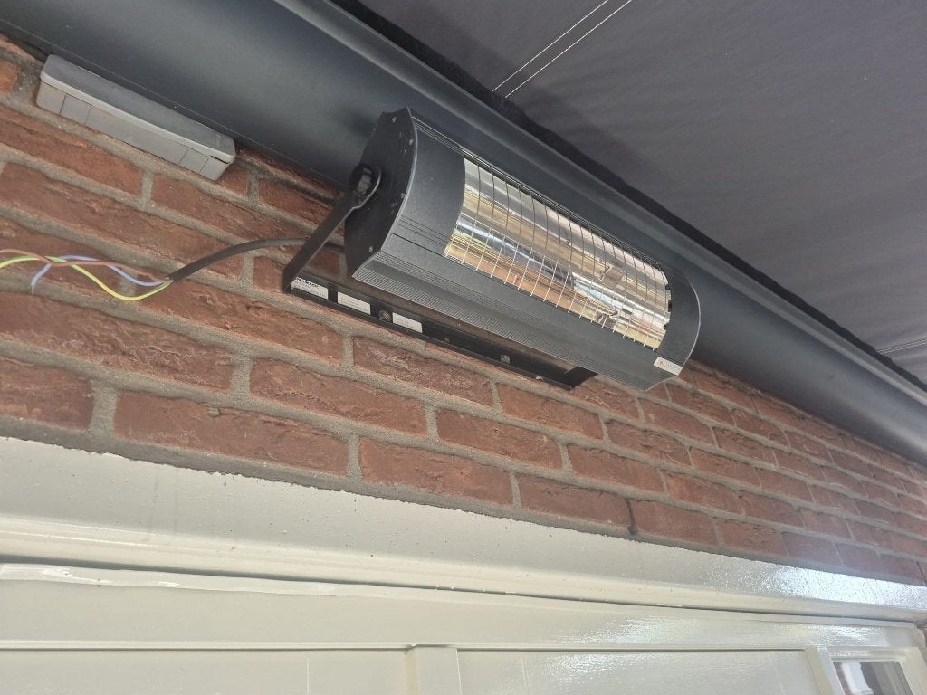 terrasheater, Tuin en Terras, Ophalen, Gebruikt, Elektrisch, Draaibaar