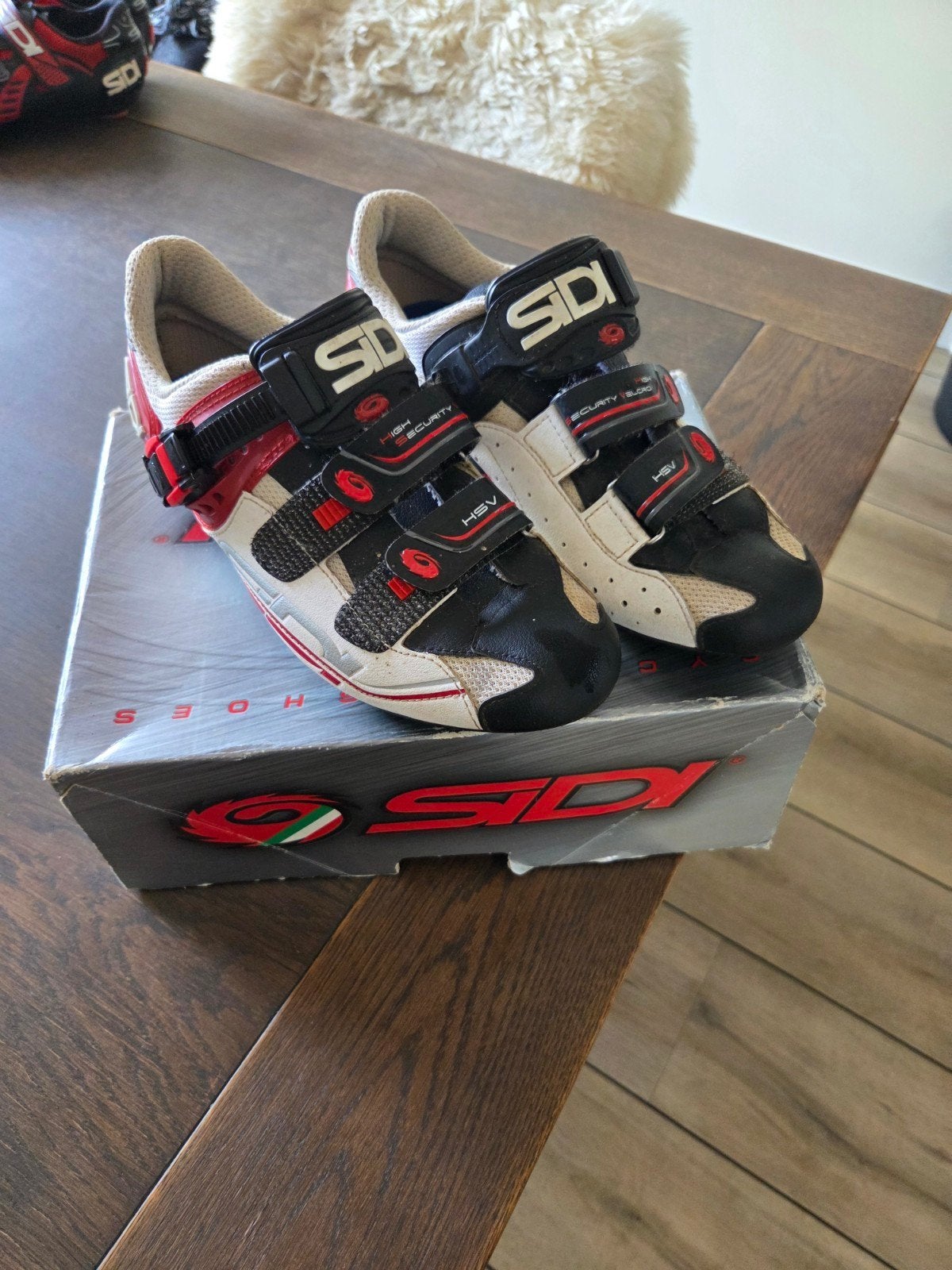 SiDi race fiets schoenen. maat 42, Ophalen of Verzenden, Zo goed als nieuw, IJshockeyschaatsen, Overige merken