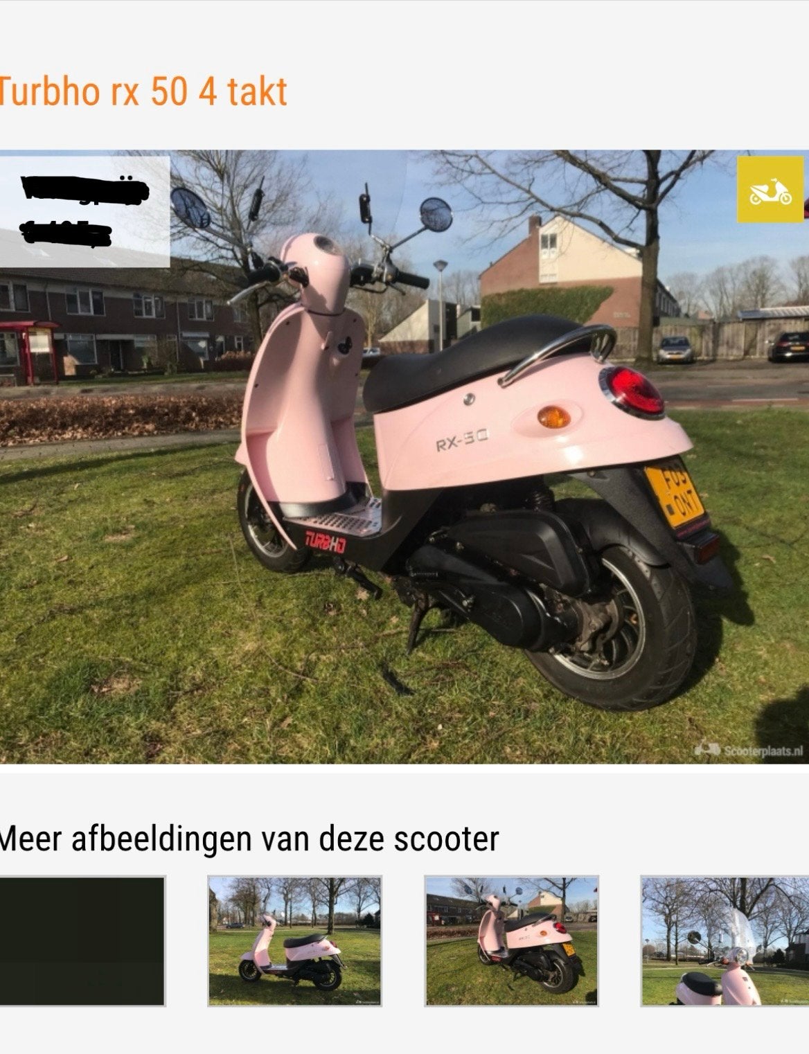 Stuur kap Turbho rx 50, Ophalen of Verzenden, Gebruikt, Kap, Overige merken