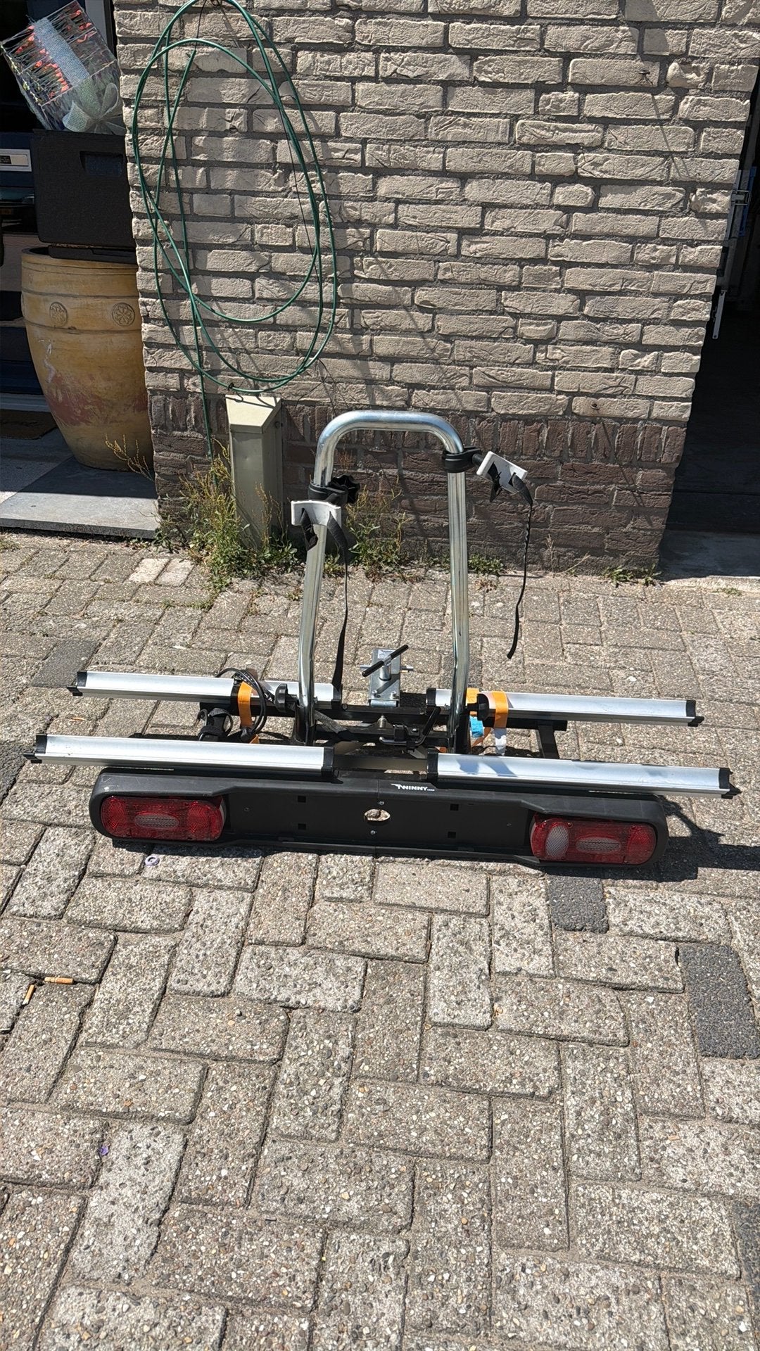 Mooi fietsendrager 13 polige aansluiting met een mooie prijs, Ophalen, Zo goed als nieuw, Trekhaakdrager