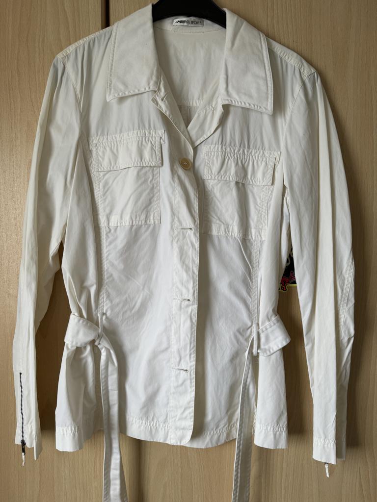 Blouse jack Ambiente Sport, off white, maat 42, Kleding | Dames, Maat 38/40 (M), Wit, Ambiente Sport,, Ophalen of Verzenden