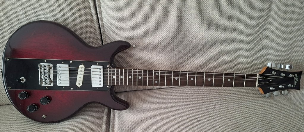 Aria Pro YS-350 (Matsumoku) 1980, Muziek en Instrumenten, Snaarinstrumenten | Gitaren | Elektrisch, Ophalen of Verzenden, Zo goed als nieuw