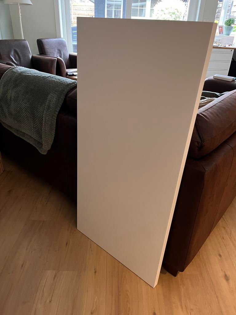 IKEA LINNMON Tafelblad Wit - 1.20m X 0,60m, Doe-het-zelf en Verbouw, Platen en Panelen, Ophalen of Verzenden, Zo goed als nieuw