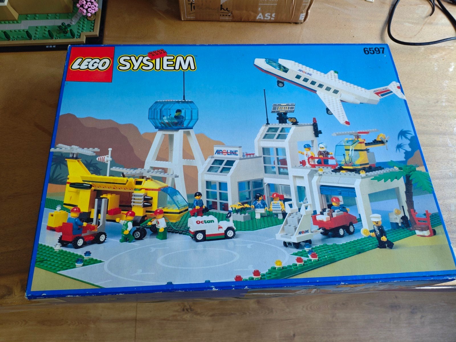 Lego BOX / Doos 6597 Century Skyway met inlay en flap, City, Lego, Overige typen, Ophalen of Verzenden