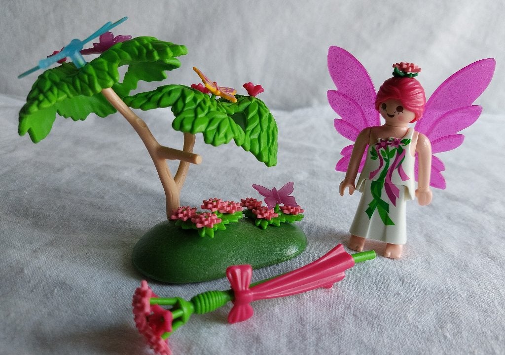 Playmobil 5279 Bloemenfee met Vlinderboom, Kinderen en Baby's, Gebruikt, Losse onderdelen, Fantasy, Overige typen