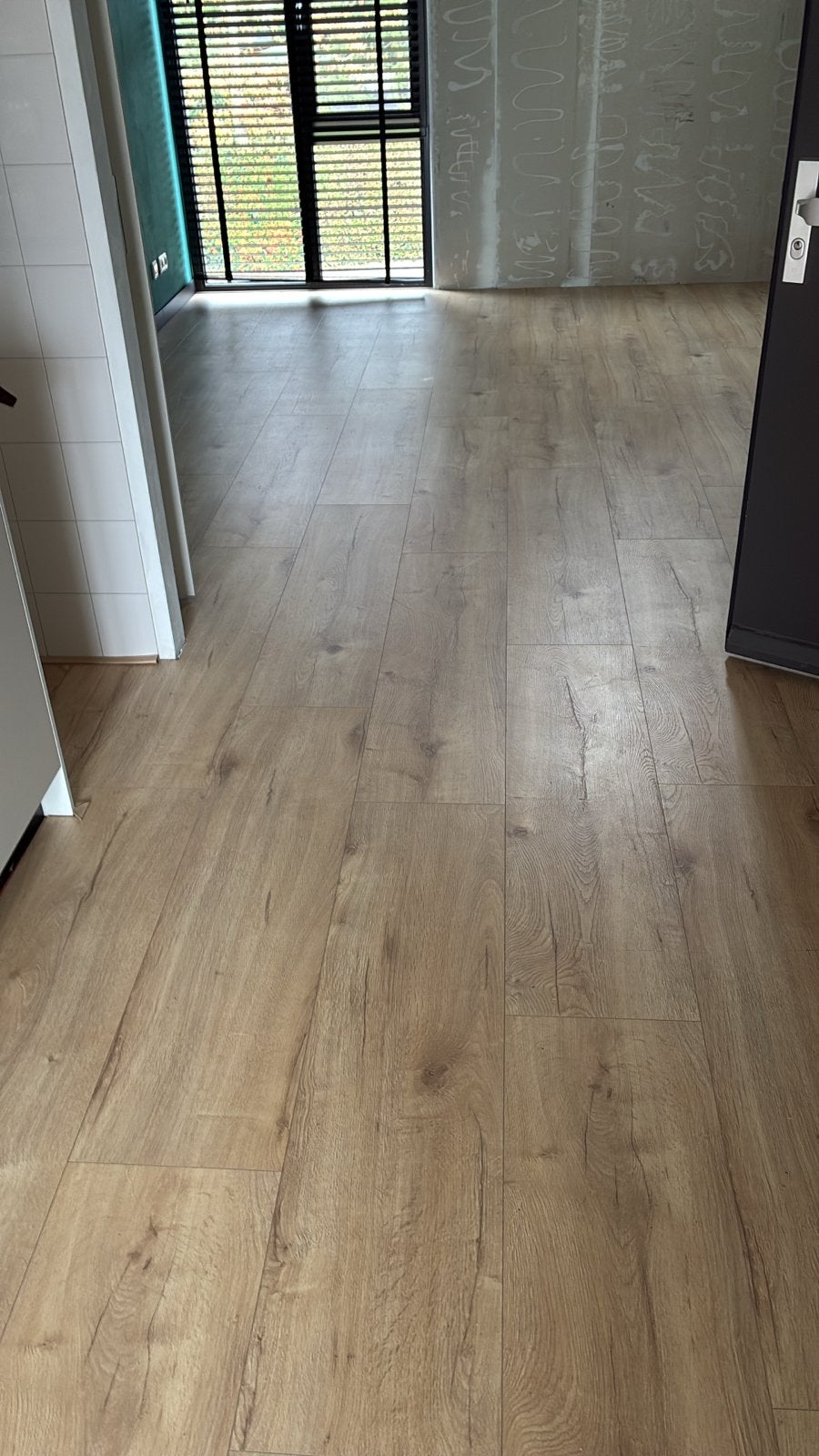 Estonil Laminaat Kingsize  40 m2 Vloer plus gesneden delen, Huis en Inrichting, Ophalen, Gebruikt, 25 tot 50 m², Crème