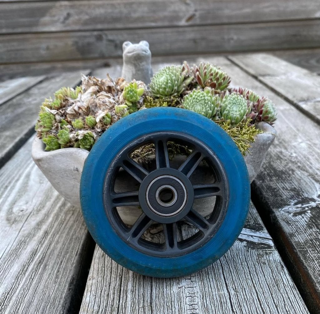 MGP 100mm stuntstep wiel, Ophalen of Verzenden, Zo goed als nieuw