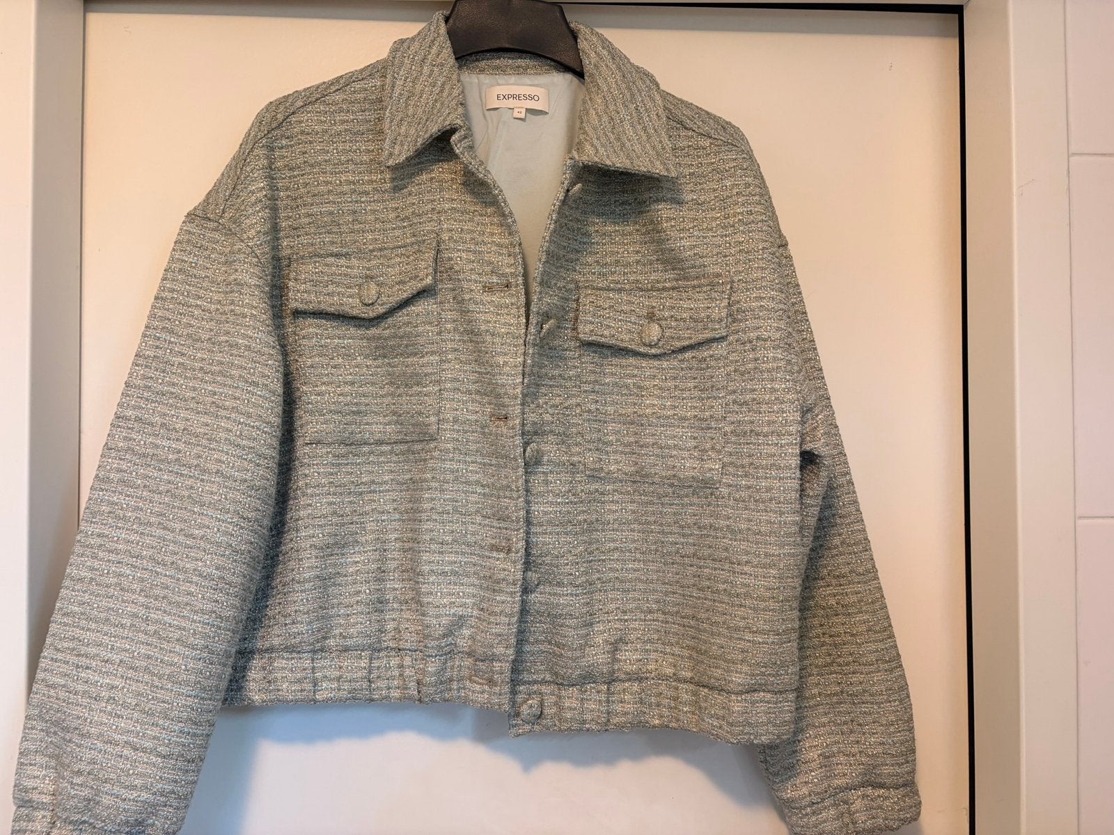 Nieuwe Expresso jack maat 42, Ophalen of Verzenden, Zo goed als nieuw, Maat 42/44 (L), Groen