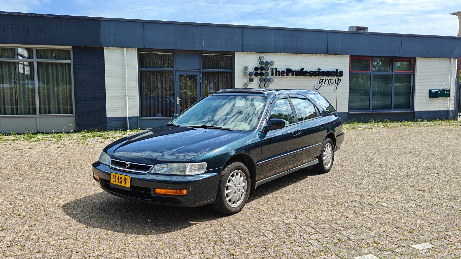 1997 CE1 Honda Accord Aerodeck 2.2 EX, Auto's, Honda, Beige, 4 cilinders, Stationwagon, Sound system