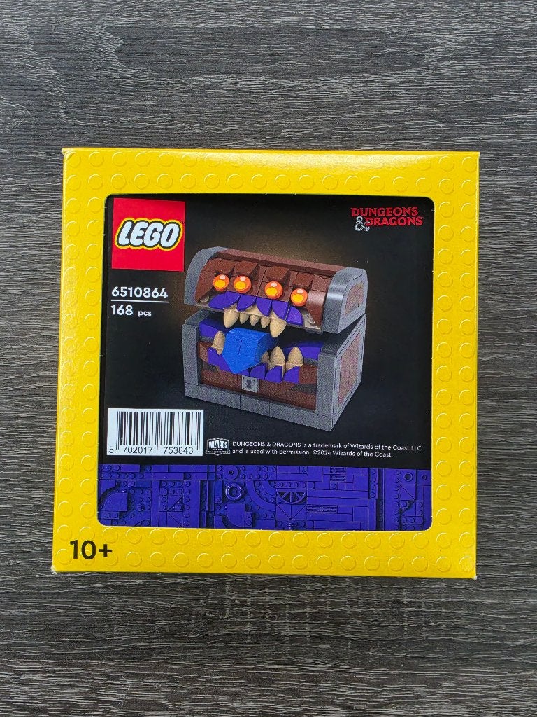 Lego 5008325 Dungeons & Dragons Mimic Dice Box, Overige thema's, Lego, Nieuw, Ophalen of Verzenden