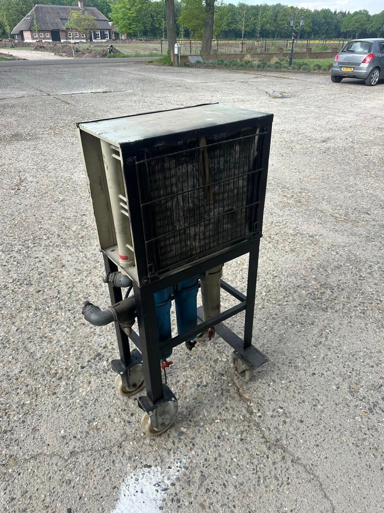 Industriële perslucht koeler, Ophalen