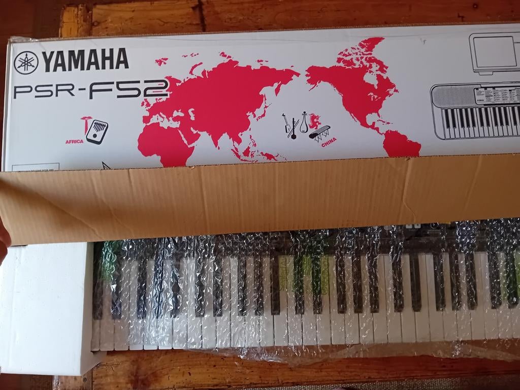 Yamaha PSR-F52 Keyboard - Ideaal voor beginners!, Ophalen of Verzenden, Zo goed als nieuw, 61 toetsen, Yamaha