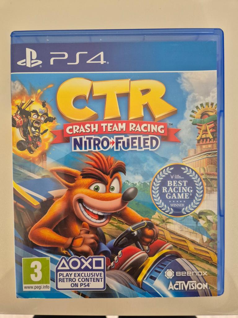 Crash Team Racing Nitro-Fueled, PS4, Spelcomputers en Games, Online, Racen en Vliegen, Ophalen of Verzenden, Zo goed als nieuw