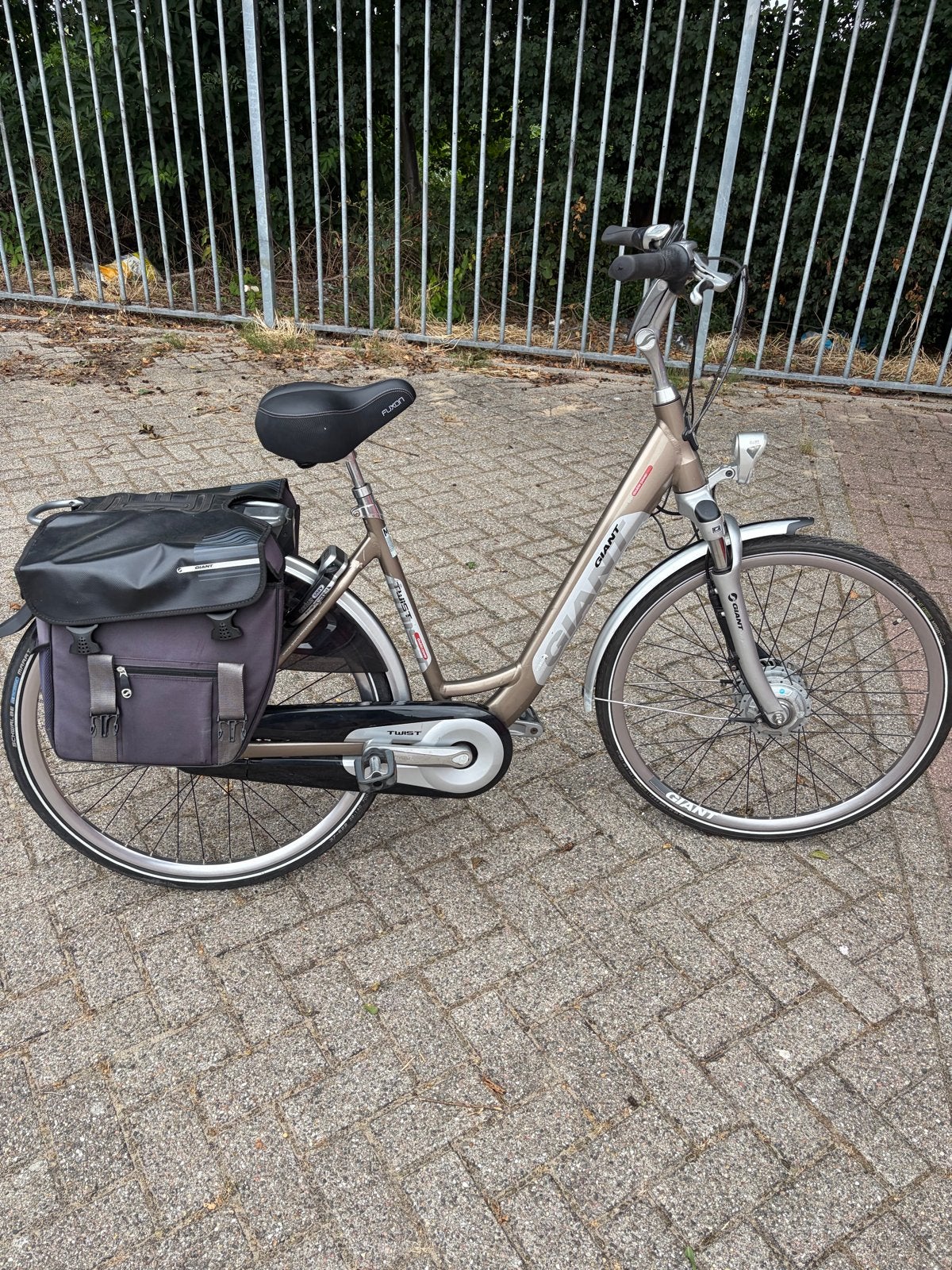 Giant Twist Go - Elektrische fiets met dubbele accu, Ophalen, Gebruikt, Giant, 51 tot 55 cm