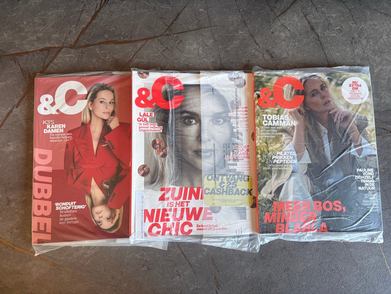 3x &C Magazine (september, oktober, november 2026), Ophalen of Verzenden, Nieuw, Damesbladen