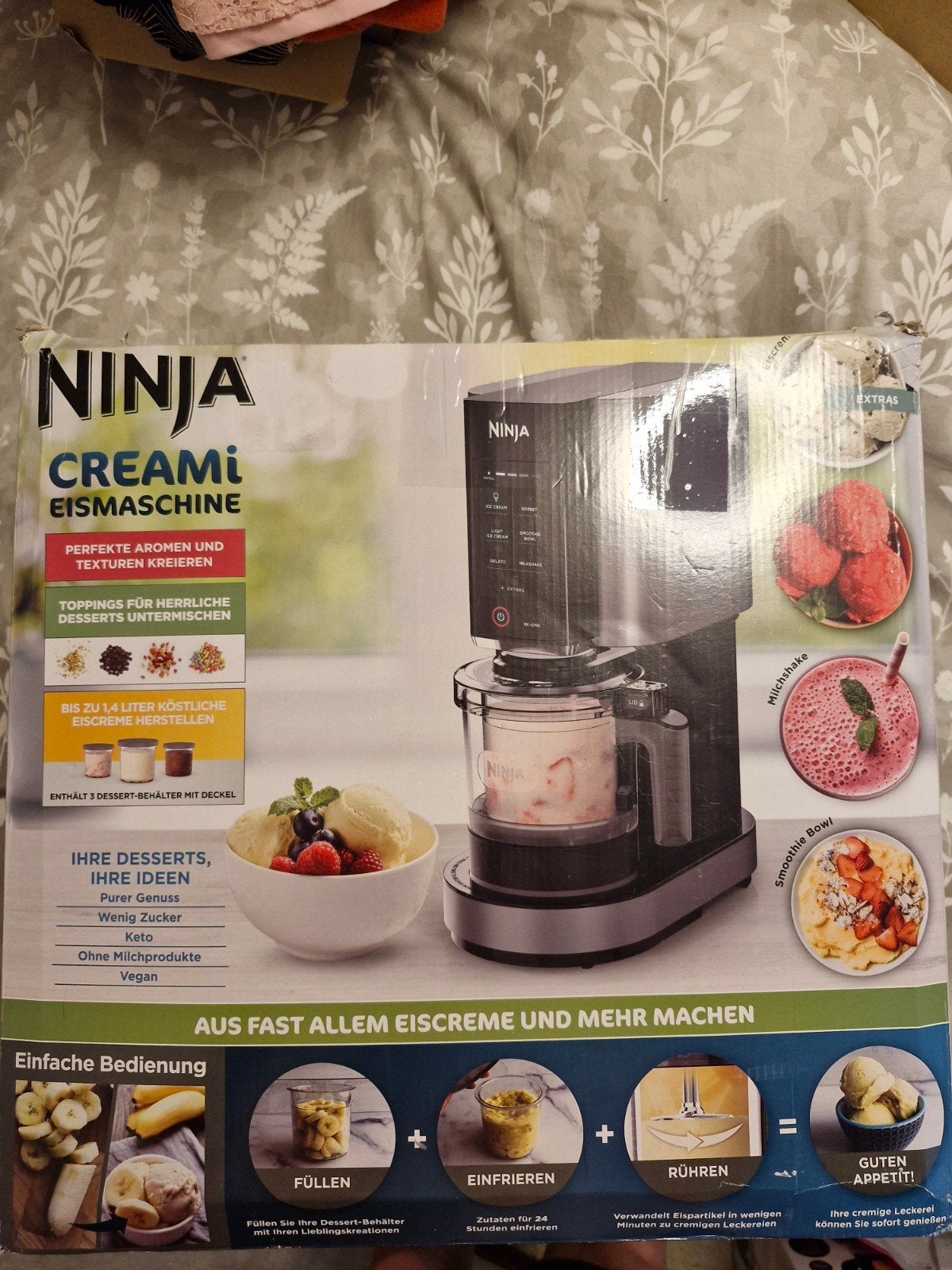 Ninja Creami IJsmachine - Nieuw in doos. VASTE PRIJS !, Ophalen, Nieuw