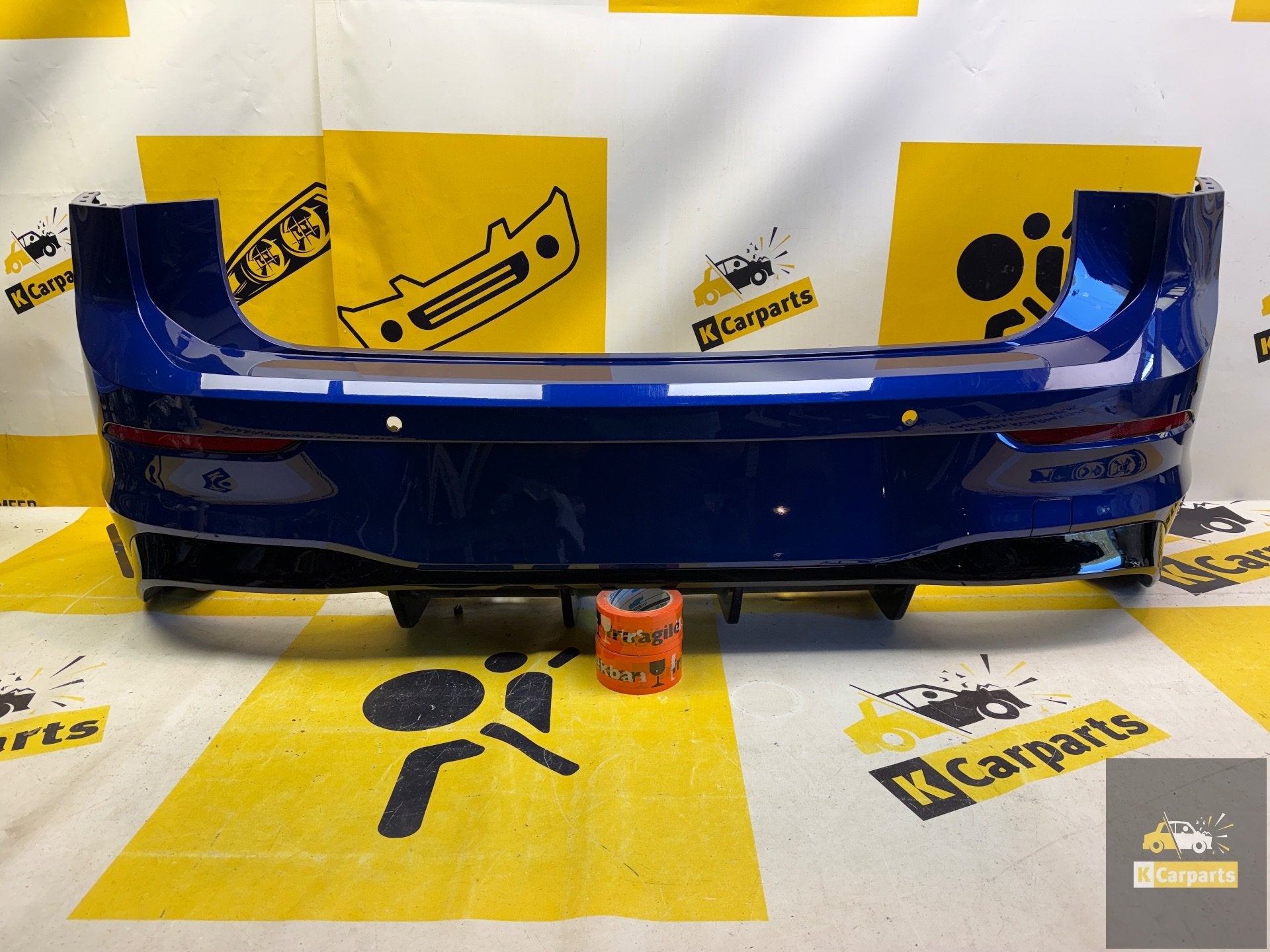 VW Golf 8 R VIII R R20 6XPDC Bumper 5H6807421E Achterbumper, Gebruikt, Volkswagen, Volkswagen AG, Achter