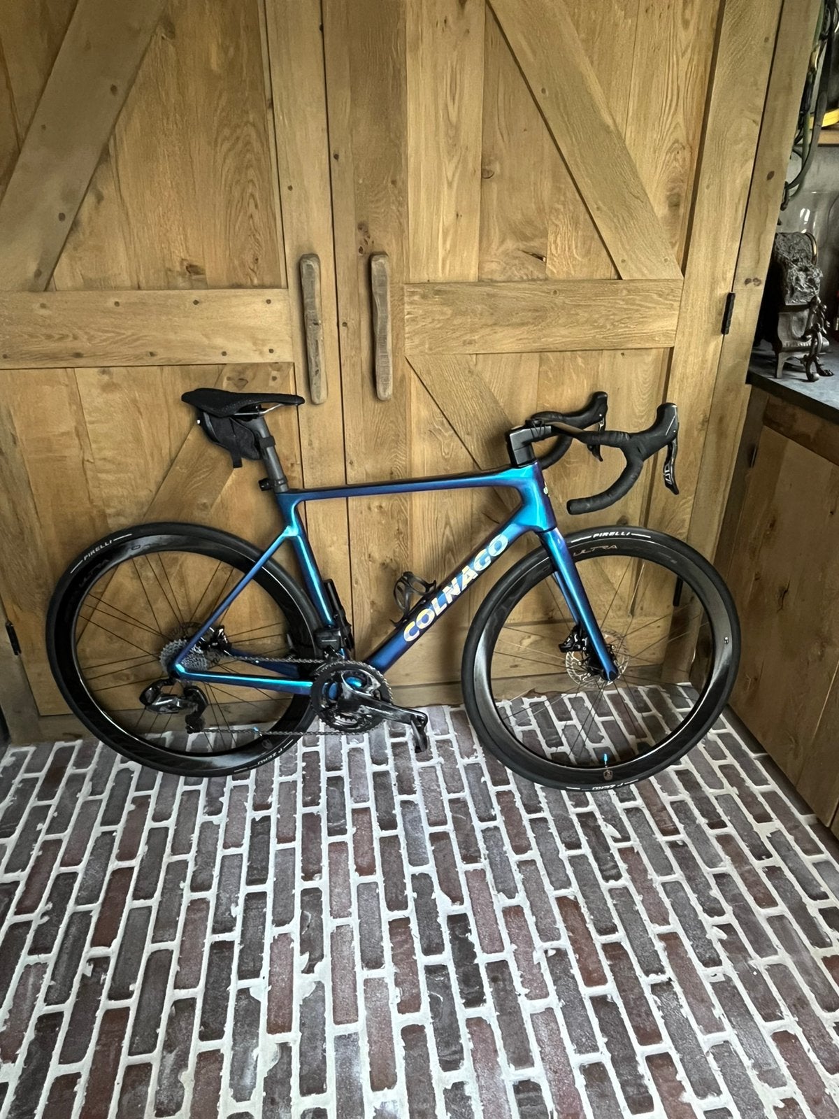 Colnago V4rs Super Record Wireless, Carbon, Zo goed als nieuw, Meer dan 20 versnellingen, 53 tot 57 cm