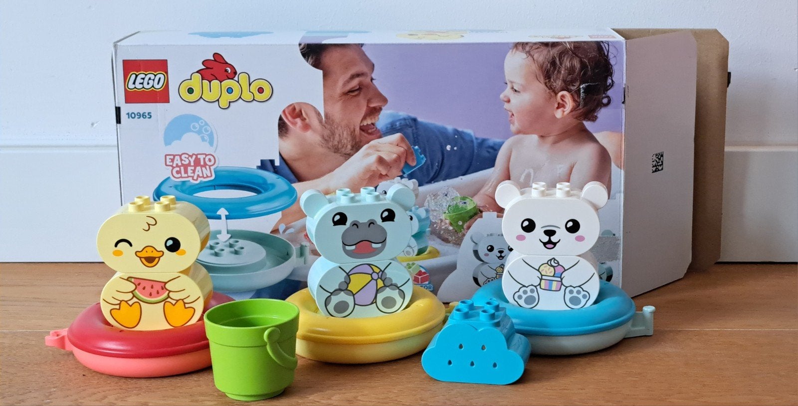 Duplo voor in bad, Ophalen, Gebruikt