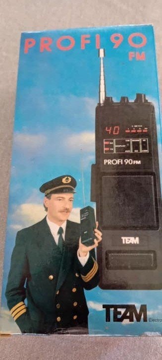Profi 90 FM Portofoon -  zend apparaat, Ophalen of Verzenden, Zo goed als nieuw, Portofoon of Walkie-talkie