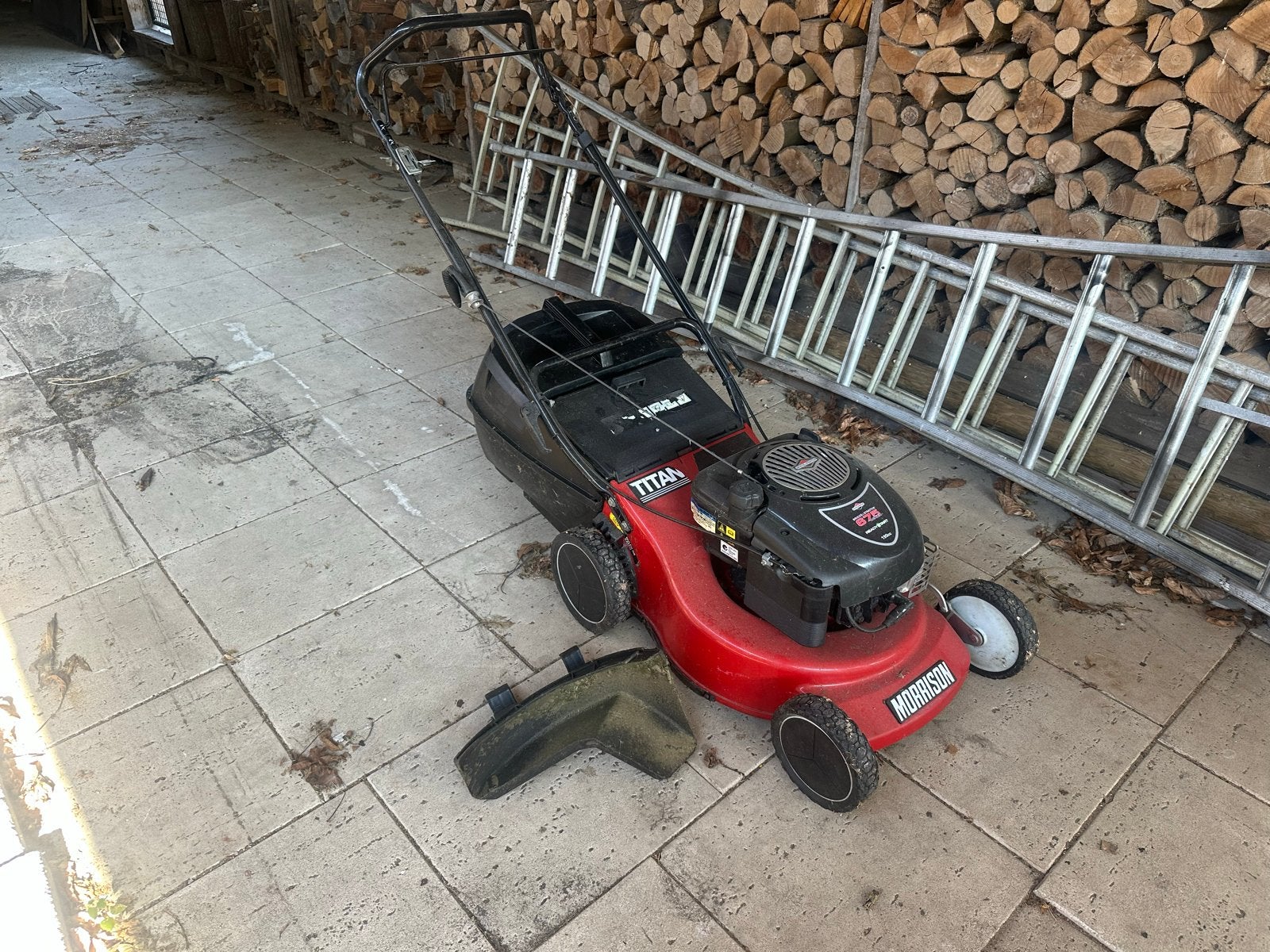 Morrison Novara 500AL Benzine Grasmaaier, Ophalen, Cirkelmaaier, Gebruikt, 40 t/m 49 cm