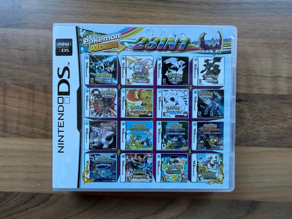 23 games in 1 Pokemon Nintendo DS, Spelcomputers en Games, Games | Nintendo DS, 1 speler, Ophalen of Verzenden, Zo goed als nieuw