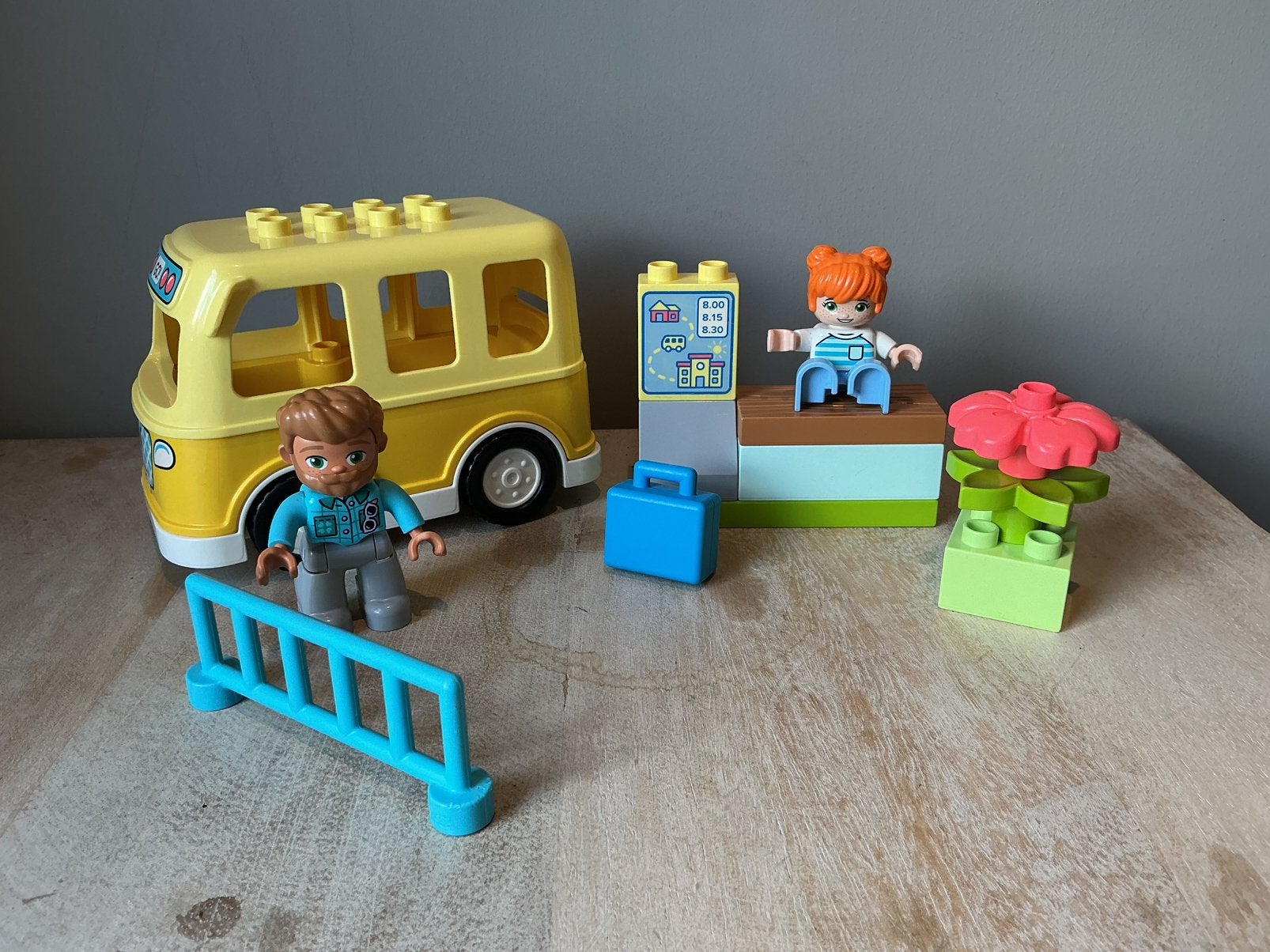 Lego Duplo Stad set; het busritje 10988, City, Lego, Ophalen of Verzenden, Zo goed als nieuw